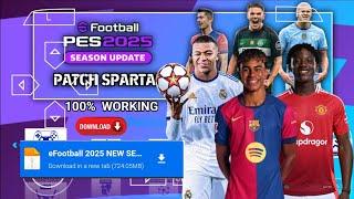 EFOOTBALL PES 2025 PPSSPP Full Update Transfers & Kits 2025 Real Faces Camara PS5 English Version