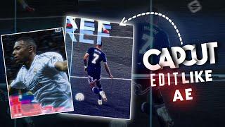 Capcut Ae like Edit [ Kylian Mbappé Real Madrid tutorial ]