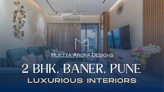 2BHK Apartment Designed for Mr.& Mrs.Varma | Majestique Signature Towers Pune | Muktta Arora Designs