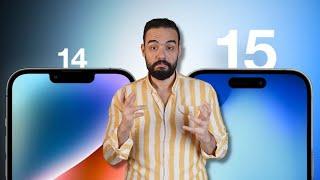 الفرق بين ايفون 15 و ايفون 14 | العادي مابقاش عادي || iPhone 15 VS iPhone 14