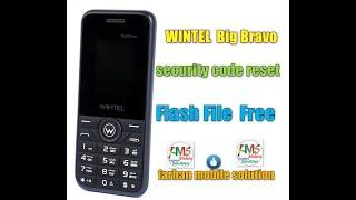 WINTEL big bravo SC6531EFM flash file | read security code & format | boot key | by cm2  | 2020