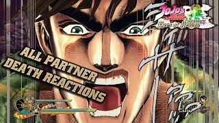 Partner Death Interactions (& Unused Voices) | JoJo's Bizarre Adventure: Eyes of Heaven