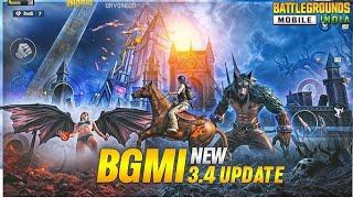 OMG !! 3.4 UPDATE WITH NEW VAMPIRE & WEREWOLF MODE MY FIRST EVER GAMEPLAY IS HERE IN BGMI/PUBG