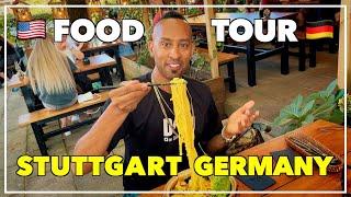 American goes on a Stuttgart Germany Food Tour - US Military PCS to Germany