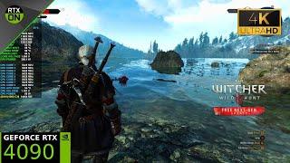 The Witcher 3 PC Gameplay [4K] DLSS/FG Ray Tracing ON | RTX 4090 | Ryzen 7 9800X3D