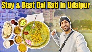 Udaipur Railway Station stay with Tasty Dal Bati Churma 