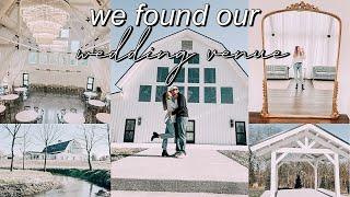 WE FOUND OUR WEDDING VENUE! - indiana wedding venue tour! *wedding planning series episode 4*