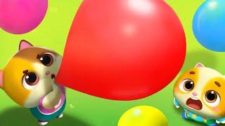 Colorful Balloons Song | Colors Song | The Shapes Song | Kids Songs | Mimi and Daddy