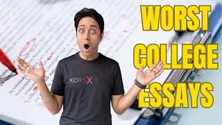 The Worst Kinds of College Essays | College Admission Tips | Shirish Gupta