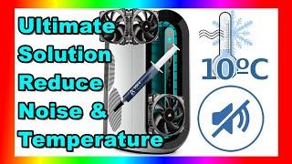 How to Upgrade Fans for Alienware Aurora R11 / R12 to Lower Temperature and Noise - Top & Front Fans