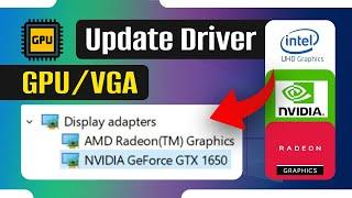 Cara Update Driver Grafis di Windows 10/11 (Intel, AMD, Nvidia)!