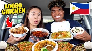 We Eat AUTHENTIC Filipino Food Mukbang! (MOST POPULAR FILIPINO FOOD)