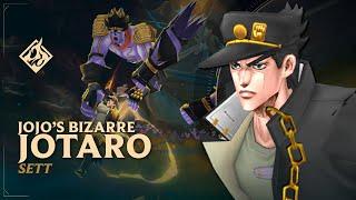 Jotaro Kujo Sett  JoJo's Bizarre Adventure Edition​​ RuneForge—LoL Custom Skins