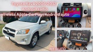 Toyota Rav4 2005-2012  android radio apple carplay. Meiauto