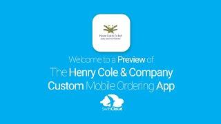 Henry Cole & Company - Mobile App Preview - HEN791W