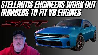 Stellantis Engineers Have Figured Out Measurements To Fit A V8 In The New Dodge Charger