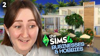 Building a *RESORT* with The Sims 4: Businesses & Hobbies! pt. 2 (Streamed 3/5/25)