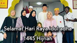 KEBERSAMAAN HARI RAYA IDUL ADHA DI MESJID CHINA #indonesia #china #vlog