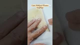 Cara melipat Risoles Segitiga #shorts #tutorial