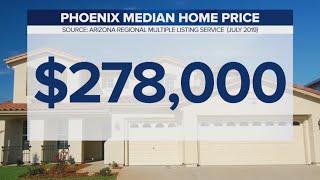 Phoenix home prices on the rise