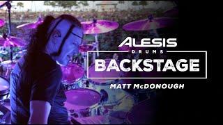 Alesis Drums BACKSTAGE | Matt McDonough of Mudvayne