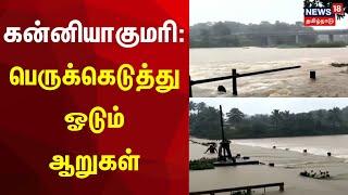 Kanyakumari | கன்னியாகுமரி: பெருக்கெடுத்து ஓடும் ஆறுகள்