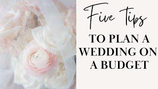 How to plan a wedding on a budget| 5 Tips| Seattle Wedding Photographer.