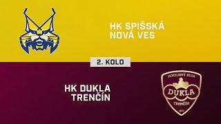 2. kolo: HK Spišská Nová Ves – HK Dukla Trenčín 4:1 (HIGHLIGHTY)