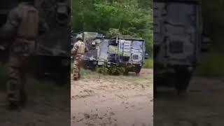 Ukraine Russia war | Oops! French-Made Ukrainian VAB APC Toppled Over Trying to Cross a Puddle