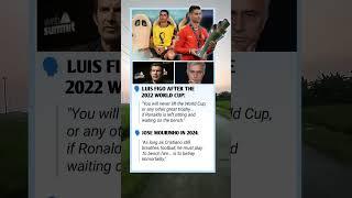 Figo & Mourinho: Defenders of Ronaldo’s Legacy #football #ronaldo #figo #mourinho #shorts #fyp