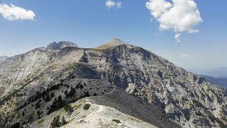 Drone shots from Mt. Olympus, Greece | 20-21/07/2023