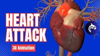 Heart Attack - Myocardial Infarction - 3D Animation