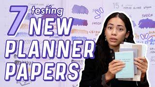 We Tested 7 New Planner Papers So You Don't Have To!!