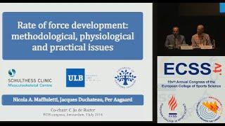 Rate of force development: methodological issues - Dr. Maffiuletti