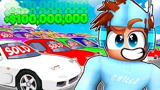 Opening A $100,000,000 CAR DEALERSHIP With My Girlfriend In Roblox...