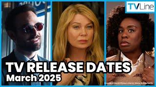 ‘Daredevil: Born Again,' 'The Residence,' More TV Show Release Dates | March 2025