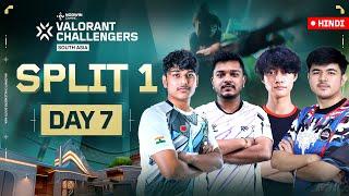 [HINDI] VALORANT Challengers South Asia 2025 Split 1 - Day 7