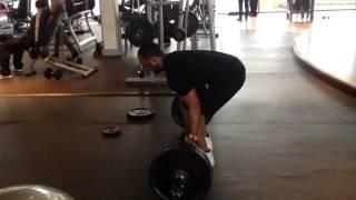 Personal Training in East London - SLR Fitness- Stefan Lloyd practising the Deadlift (140kgs)