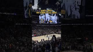 We live for these moments 🫶 #NBA #nuggets #basketball #MileHighPlayoffs #WeBelieve