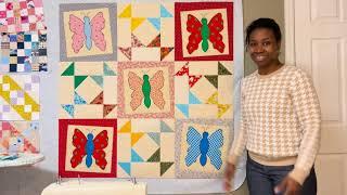 Quilting Made Easy: "Butterfly Garden" Baby Quilt!