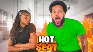 I PUT TAZ IN THE HOT SEAT!!! **SPICY**