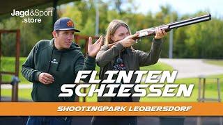 In 4 Schritten Tontauben Schießen lernen! Schrot & Flinten Schießen Basics für Anfänger mit Samantha