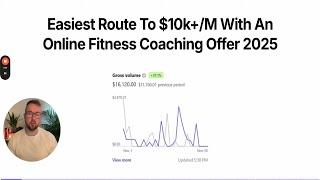 $10k per month as an online fitness coach (Easy & simple)