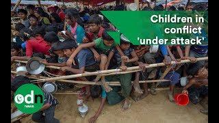 Children in conflict 'under attack'