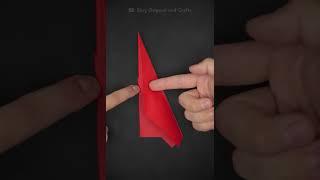 Como fazer um Avião de Papel com uma folha A4 #origami #origamifacil #diy #shorts