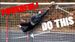 Jump Higher As A Goalkeeper In 2 Weeks - Goalkeeper Tips - How To High Dive As A Goalkeeper