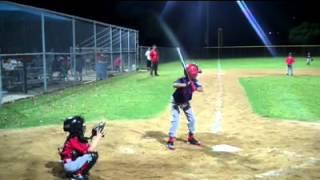 Sean First Baseball Game