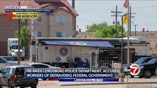 FBI raid of Lordsburg Police Dept targeted ex-chief, detective for alleged fraud, theft