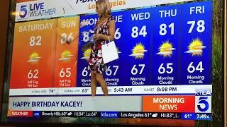 KTLA blooper wardrobe malfunction!