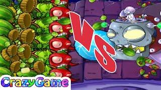 Plants vs Zombies Hack Giant Plants vs Dr. Zomboss | PopCap Games